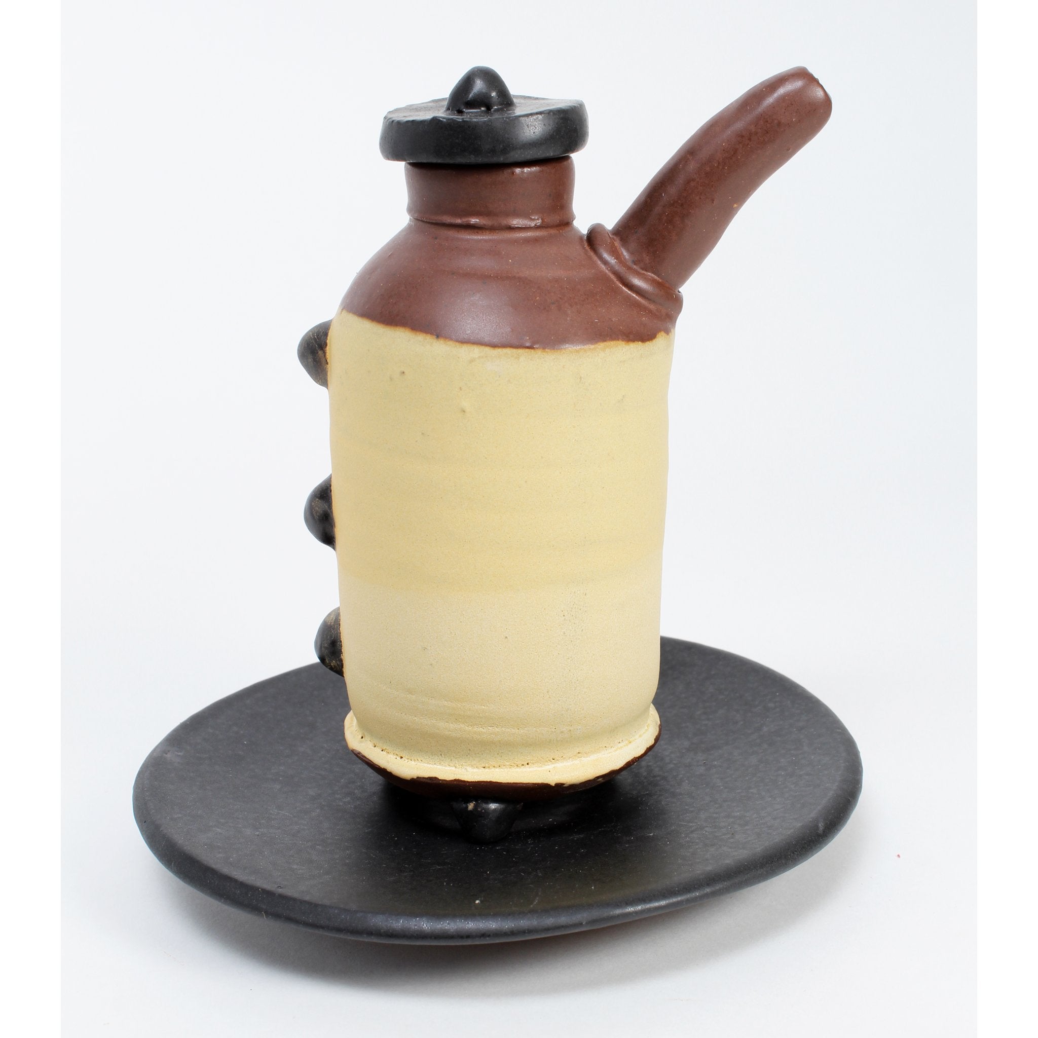 Ewer with Plate (Dipping set) #1 – TerryGessPottery.com